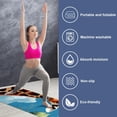 thumbnail image 2 of Deer Yoga Mat Towel with Storage Bag, 72.8"x26.8", Suitable for Yoga, Pilates, Fitness - Yoga Blankets, Yoga Towel, Yoga Mat Towel, 2 of 6