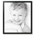 thumbnail image 2 of ArtToFrames 30" x 34" Black Engraved Edges Picture Frame, 30x34 inch Black Wood Poster Frame (WOM-4055), 2 of 8