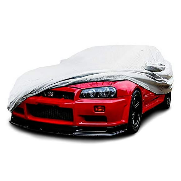 CarsCover Custom Fit 2008-2019 Nissan GT-R Car Cover Heavy Duty Weatherproof Ultrashield GTR Covers