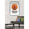 thumbnail image 2 of NBA Chicago Bulls - Drip Basketball 21 Wall Poster, 22.375" x 34", Framed, 2 of 3