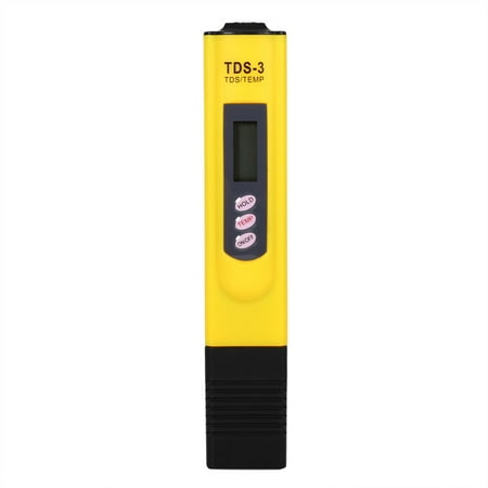 WALFRONT Digital LCD TDS Meter 0-9990ppm High Accuracy Pen Type Water Quality Tester for Household Drinking Water, Aquarium, Swimming Pools, (Best Tds Meter For Drinking Water In India)