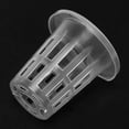 thumbnail image 4 of Plastic Slotted Mesh Net, 10Pcs 1.77In Transparent Hydroponic Basket Cup Breathable Wide Lip Bucket Basket Round Indoor Outdoor Plant Containers For Hydroponics Aquaponics Orchids, 4 of 8