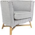 thumbnail image 1 of Moe's Chaise de Club Grand en Gris Clair, 1 of 1