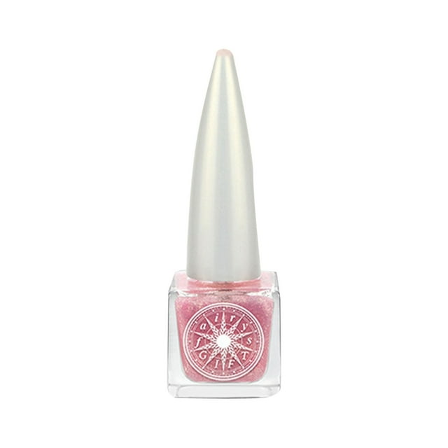Vernis à Ongles à Base d'Eau Micro Colle Séchage Rapide Non Cuisson Durable Non Pelable Étudiant Paillettes Fines Flash Manucure Ensemble 7.5ml