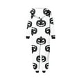 thumbnail image 4 of Family Halloween Pjs Matching Sets Halloween Print Long Sleeve Zippered One Piece Pajama Hooded Jumpsuit Winter Halloween Pjs Family Set, 4 of 4