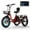 Red, variant on Lilypelle Peak 1100w Electric Tricycle for Adults, 7 Speed 20" x 4.0 " Fat Tire 3 Wheel Electric Bike, 48V 14.5Ah Removable Battery, Aluminum Motorized MountainTrike W/ Front & Rear Basket  & Cover