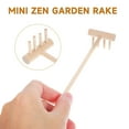 thumbnail image 4 of Mini Bamboo Rake,20 Pcs Unique Zen Garden Rake Durable Bamboo Tea Art Garden Sandbox Tools, 4 of 7