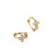 thumbnail image 2 of Sonducket 1 par de pendientes para mujer, pendientes cruzados, joyería para novia, citas, decoraciones para fiestas, regalo, accesorio de joyería Ropa, zapatos y accesorios Miscelánea Oro Sonducket AP016484-01, 2 of 6