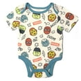 thumbnail image 5 of Marvel Avengers Spider-Man Iron Man Captain America 5 Pack Bodysuits Newborn to Infant, 5 of 5