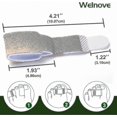 thumbnail image 2 of Toe Straighteners for Hammer Toes, Broken Toes, Crooked Toes, Overlapping Toes (8-Pack), 2 of 5