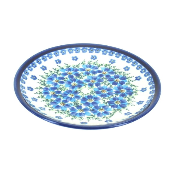Blue Rose Polish Pottery Kalina Dessert Plate