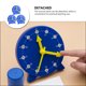 thumbnail image 2 of 3 piezas de modelo de reloj, material didáctico, juguetes creativos, decoración de escritorio, niños y estudiantes, 2 of 6