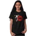 thumbnail image 5 of Betty Boop Blowing Kisses Lips Hearts Women's Graphic T Shirt Tees Brisco Brands S, 5 of 5