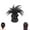 Black, variant on Clip-On Feathered Bun Wig,Messy Bun Hair Piece Claw Clip Messy Hair Buns Extensions Ponytail Hair Extensions Hair Buns Claw Clip for Women,Short Adjustable Styles Easy Hair Pieces