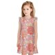 thumbnail image 1 of Fotbe Corals Vestido de Dormir para Niñas de 3 a 10 Años, Mangas Cortas, Estilo Princesa, Pijama Camisón con Mangas Voladas-Large, 1 of 6