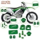 thumbnail image 2 of Motorcycle Brake Fluid Reservoir Cover Axle Block Oli Plugs Set For Kawasaki Kx250 Kx250f Kx450f Klx450r Kxf250 Kxf450 Kxf 2016, 2 of 2