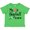 Apple Green, variant on Inktastic my 1st baseball season Girls Toddler T-Shirt