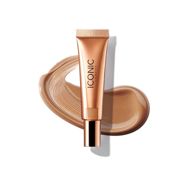 Bronceador líquido ICONIC LONDON Sheer Bronze, 12 ml, libre de crueldad animal