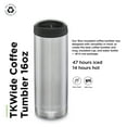 thumbnail image 2 of Klean Kanteen TK Wide 16 Oz Brushed Stainless, 2 of 7