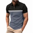 thumbnail image 5 of Afuyipoi Men's Lightweight Casual Shirt,Classic Fit Soft Relaxed Fit Everyday T-Shirts Gray M, 5 of 5