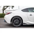thumbnail image 4 of Replacement For 2022-Present Toyota GR86 & Subaru BRZ Performance Style Black Tinted Front Rear Mud Flaps Splash Guard Pair, 4 of 12