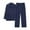 Navy, variant on snilers Lounge Sets for Man Modal Pajama Sets Nightwear Button Down Long Sleeve Shirts and Pj Pants 2 Piece Outfits Plus Size Pj Sets
