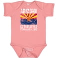 thumbnail image 3 of Inktastic Established February 14, 1912 Arizona Flag Boys or Girls Baby Bodysuit, 3 of 5