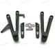 thumbnail image 3 of Soporte para estriberas traseras de pasajero, compatible con Honda CBR1000RR 2004-2007, color negro, 3 of 5