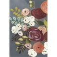 thumbnail image 3 of Popp, Grace 13x18 Black Modern Framed Museum Art Print Titled - Custom Wistful Bouquet II (ASH), 3 of 5