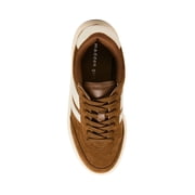 Madden Girl Women's Navida Lace-up Platform Sneaker with Stripes