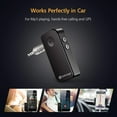 thumbnail image 3 of Zetsage Wireless Bluetooth Receiver, Bluetooth 5.0 Wireless Audio Aux Adapter for Car, with 3.5mm Aux Audio Stereo, 3 of 8