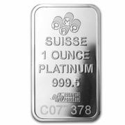 1 oz Platinum Bar - (In Assay)