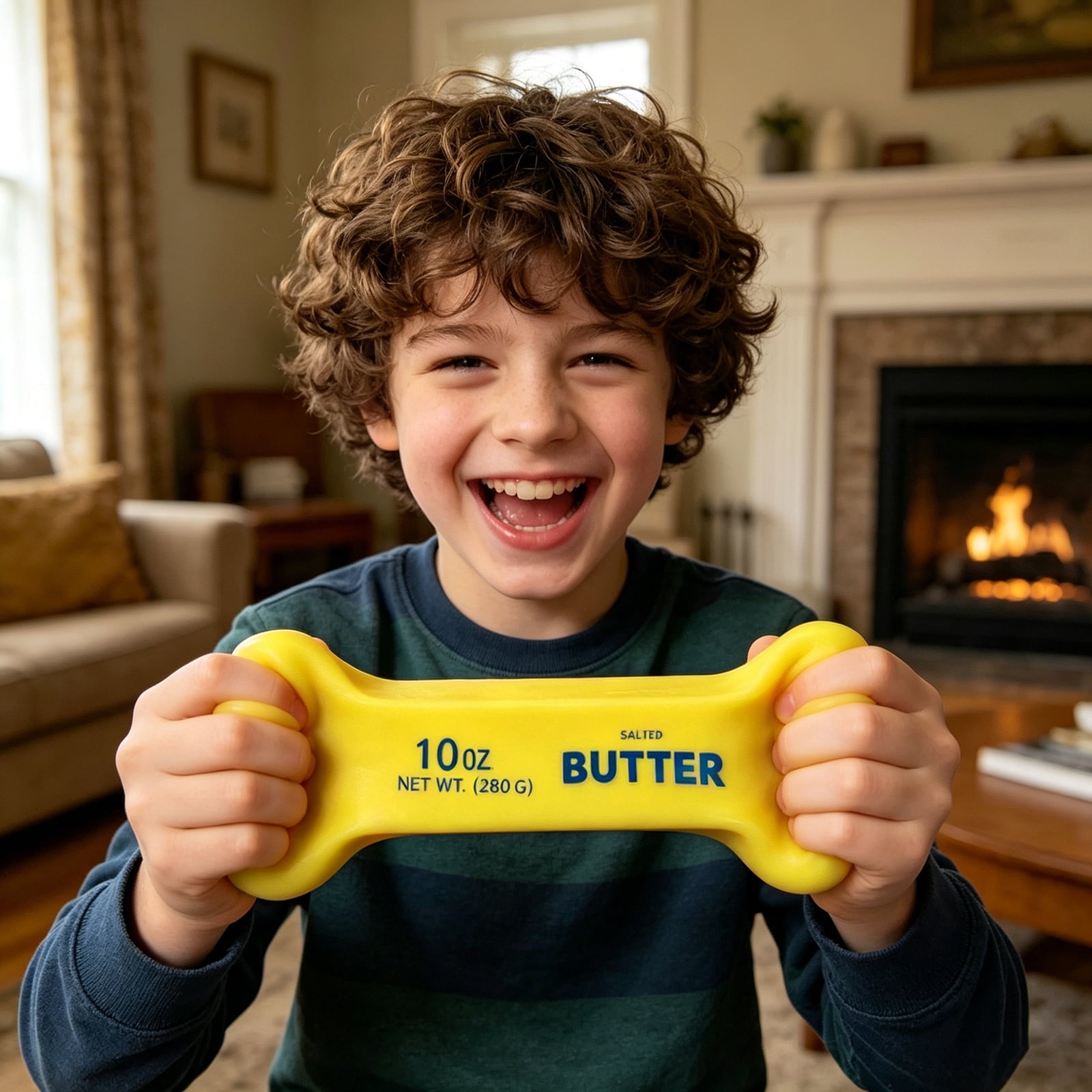 Butter Squishy 10oz Jumbo Squishy Stick of Butter - Realistic Slow Rising Food Fidget for Stress Relief & Anxiety Relaxation 2026