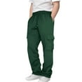 thumbnail image 5 of FYDUU Boys Sweatpants Loose Fit Open Bottom Casual Pants Elastic Waist Athletic Joggers Kids Comfortable Drawstring Sweat Pants Sports Trousers With Pockets Versatile Slacks 5-6 Years, 5 of 8