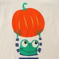 thumbnail image 7 of GYRATEDREAM Toddler Boy Girl Halloween Shirt for Kids Pumpkin Stripe Long Sleeve Tops for Kids 2-7 Years, 7 of 7