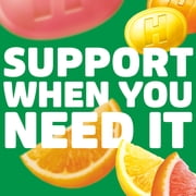 HALLS Defense Assorted Citrus Throat Drops, Vitamin C Dietary Supplements, 30 Drops