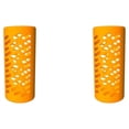 thumbnail image 2 of Matsuzay Accesorios de cubierta de silicona Soporte para botellas de bebida Tapas protectoras para botellas de agua Reemplazo para 18-32-40oz naranja claro L 2Conjunto, 2 of 6