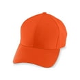 thumbnail image 2 of Augusta OS Youth Athletic Mesh Cap Orange 6236, 2 of 2