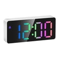 thumbnail image 2 of Reloj Despertador Zulema LED Espejo Negro, 2 of 5
