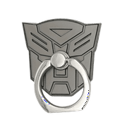Transformers: Licensed Phone Ring Grip & Kickstand - AUTOBOT - Zinc Alloy, 360° Rotation, Smartphones & Tablets, iPad, iPhone, Android, Samsung, Galaxy, Note, LG - Swordfish Tech
