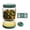 Green / 34oz, variant on Luvan 34oz Clear Glass Pickle Jar with Flip Strainer, Airtight Food Storage Container for Fermentation, Pickles, Olives, Jalapenos