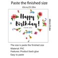 thumbnail image 5 of EUDIDV Home Decor Accents Happy Birthday Wall Stickers Living Room Bedroom Background Wall Home Decoration Wall Stickers Home Decor Clearance Accents, 5 of 6