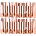 thumbnail image 1 of Gamvdout 20 Pcs/ensemble Buses de Soudure Embouts de Contact Support Torche MIG Diffuseur de Gaz Connecteur Support Outils de Soudure Accessoires de Soudure Buse de Soudure, 1 of 2