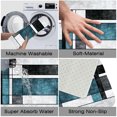 thumbnail image 4 of 1pc Geometric Abstract Art Absorbent Non-Slip Bathroom Thickened Flannel Rug Decor,Soft,Quick Drying,Suitable For Indoor/outdoor Use,Bathrooms,Bedrooms,Kitchens,Terrace,Laundry Rooms,16"x24", 4 of 9