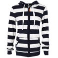 thumbnail image 2 of con Capucha con Rayas de Negro Blanco Ropa Casual para Mujeres Chicas 4XL Baoblaze Forme a mujeres la capa, 2 of 8