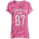 thumbnail image 1 of Aeropostale 87 Shadow Camiseta gráfica para mujer, rosa, pequeña, 1 of 1