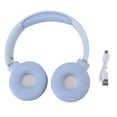 thumbnail image 2 of Auriculares, auriculares inalámbros estéreo plegables con puertio de 3,5 mm, manos auriculares libres, auriculares con cancelación de ruido para juegos deportivos, 2 of 7