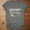 thumbnail image 4 of Womens Summer Print T Shirt Grey S - Relaxed Fit Crewneck Casual Tee, 4 of 4