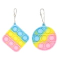 thumbnail image 1 of Mini Pop Toy, Keychain Pop Bubble Popping Sensory Toy, for Kids Adults (2pcs), 1 of 5