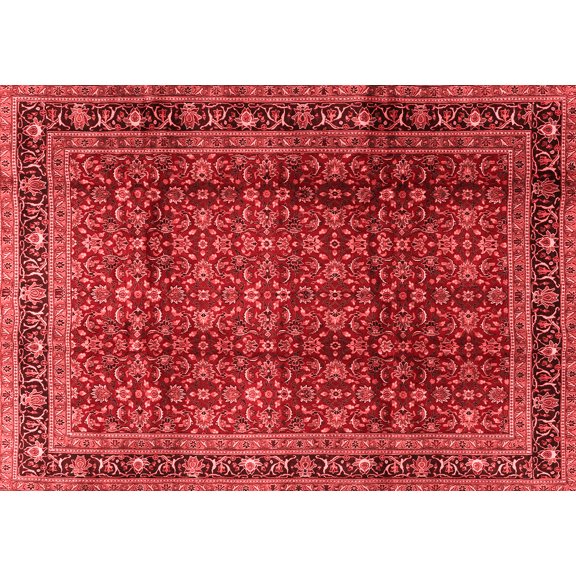 Ahgly Company Indoor Rectangle Persian Red Traditional Area Rugs, 5' x 7'